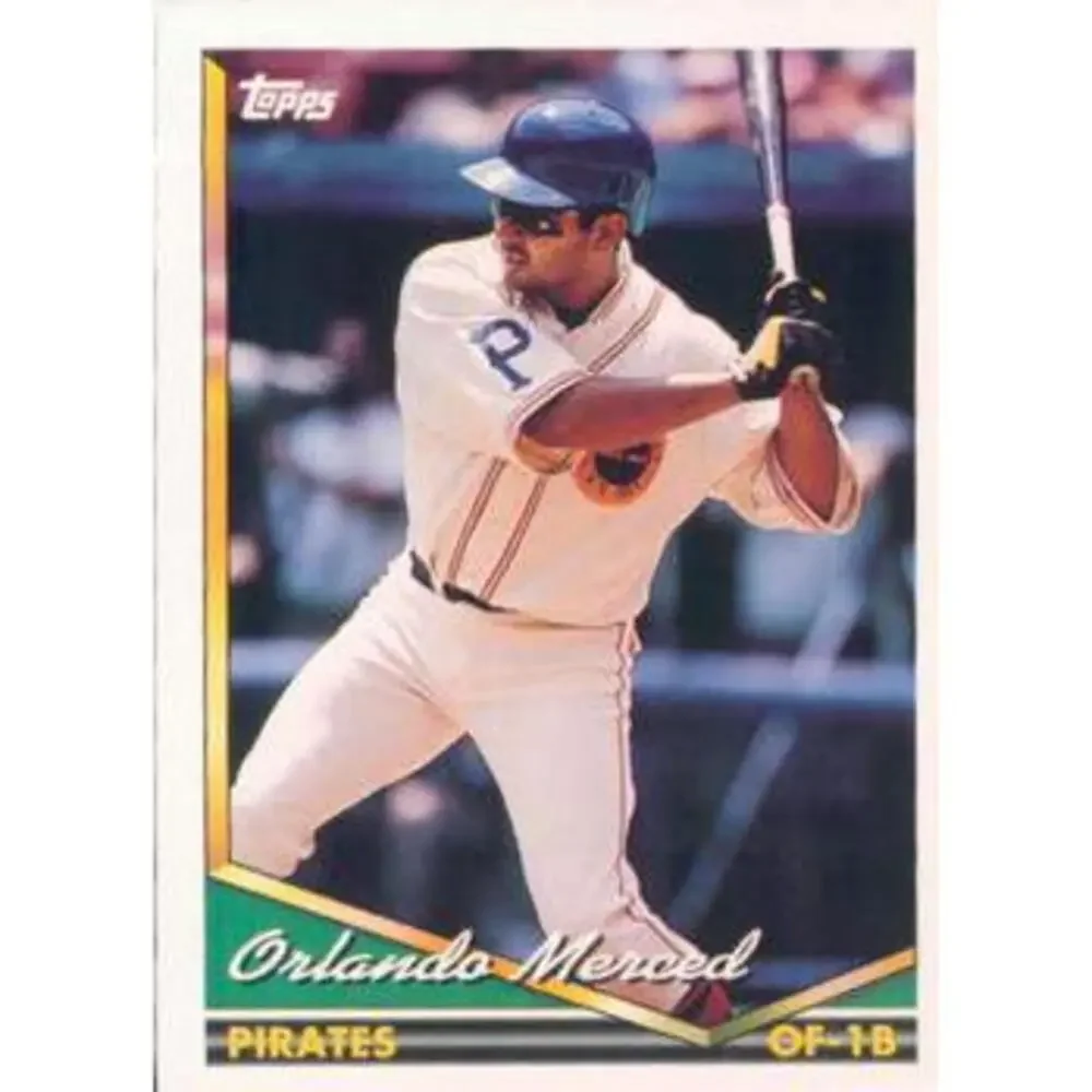 1994 Topps Orlando Merced # 281 Pittsburgh Pirates
